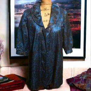 Forever Twentyone Floral Coat Size S